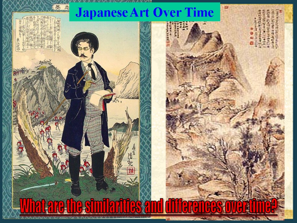 Landscape art of the 16th Century displays themes of isolation, reflection, and simplicity. Japanese